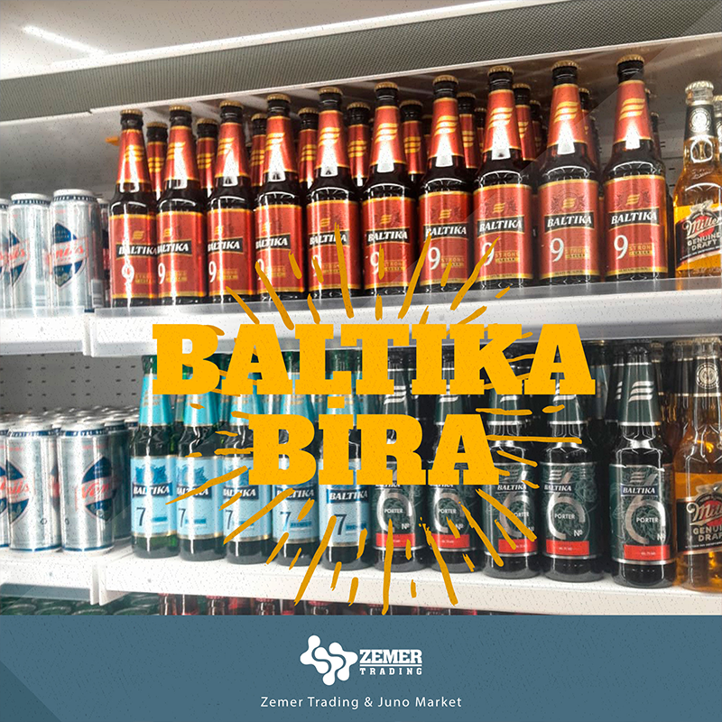 Baltika Biralar Artık Kıbrıs'ta