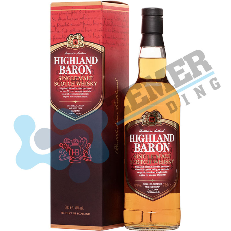 HIGHLAND BARON SINGLE MALT SCOTCH WHISKY 